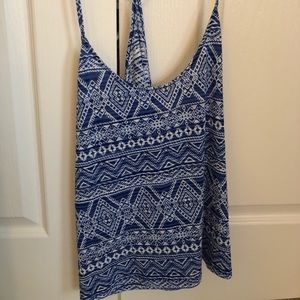 Cute and trendy blue cami top